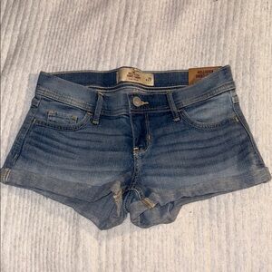 Hollister Low Rise Jean Shorts